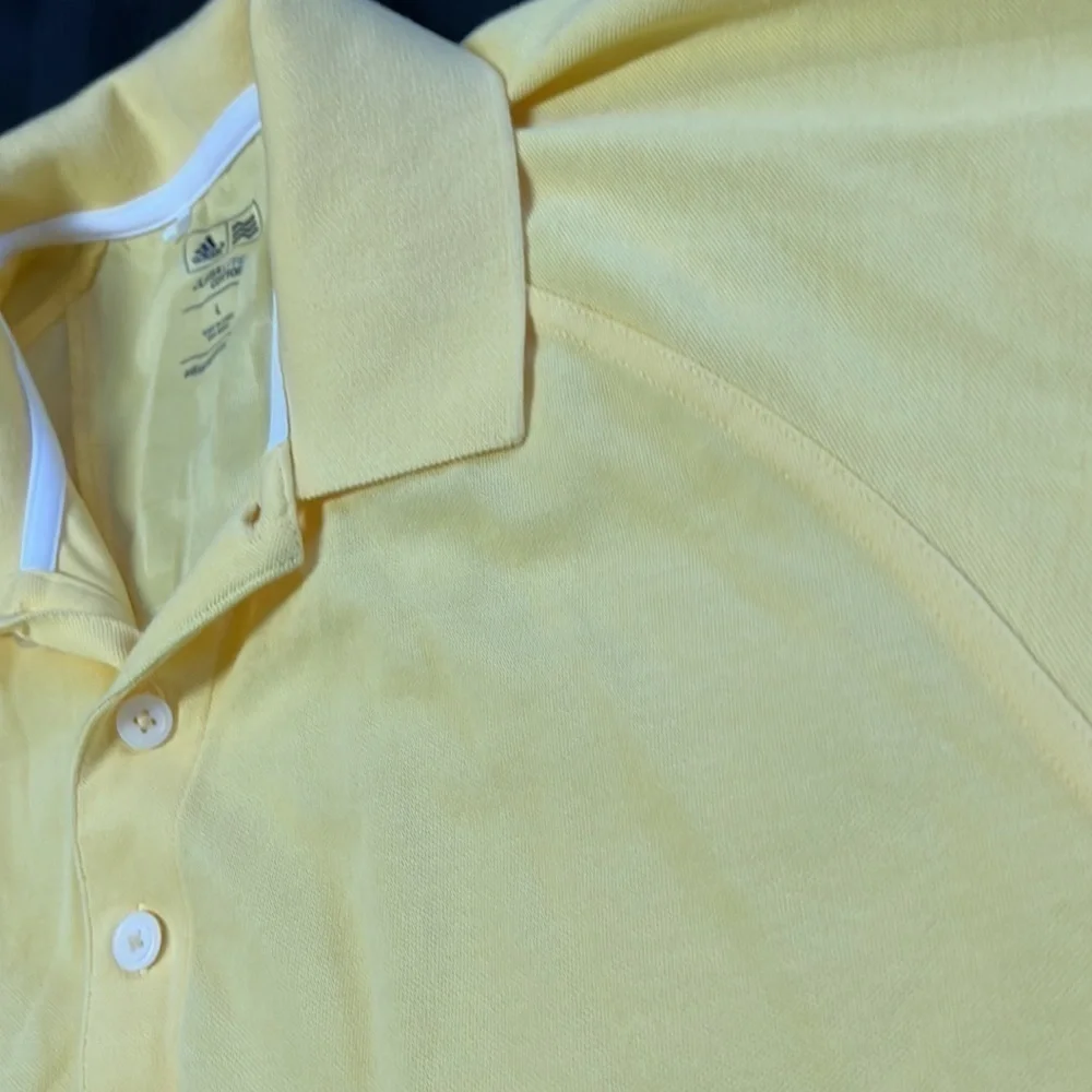 𝅺MEN'S Adidas golf climalite polo new